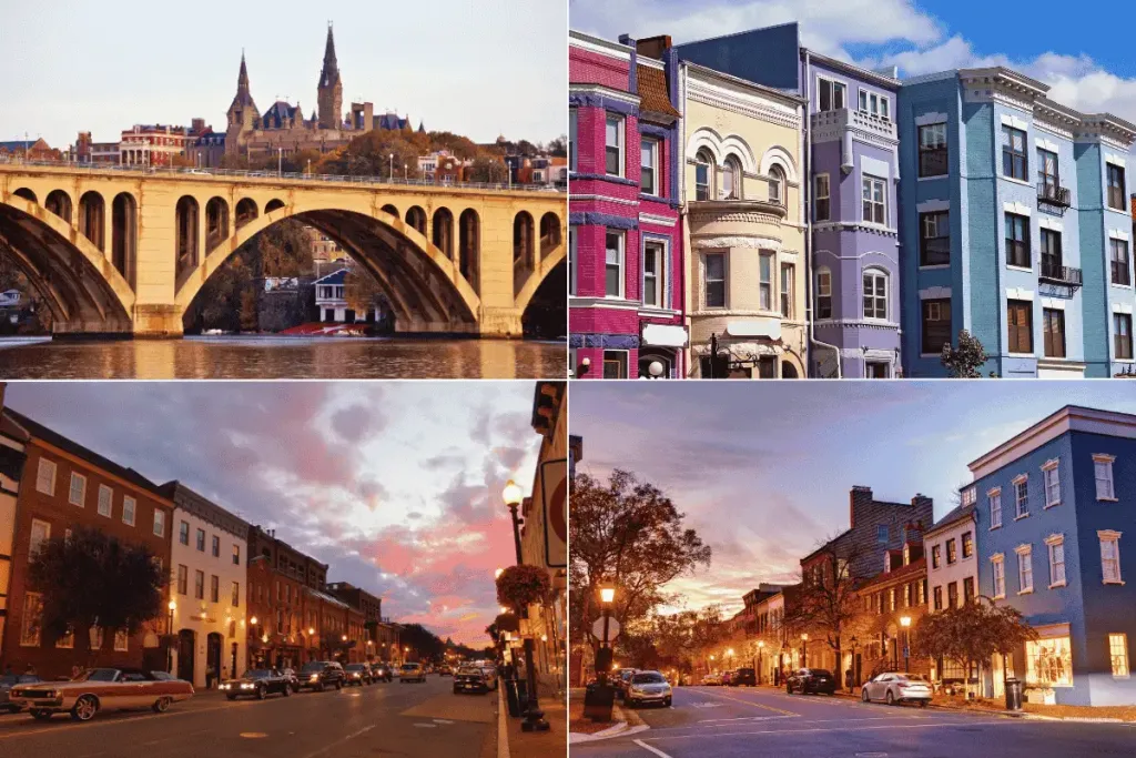 Georgetown, Adams Morgan, and U Street