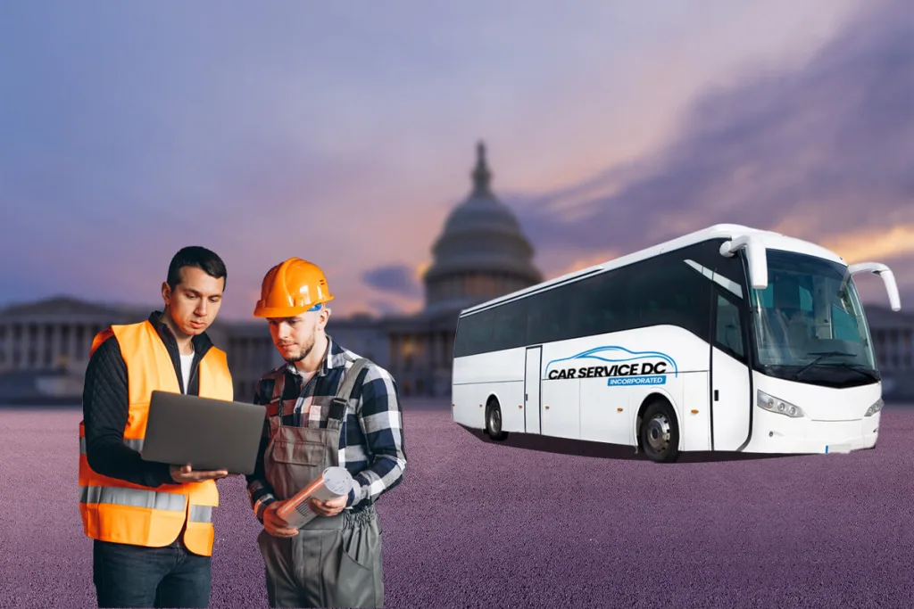 shuttle van rental dc