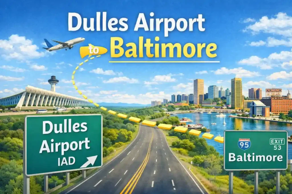 Best Ways to Travel from Dulles Airport to Baltimore