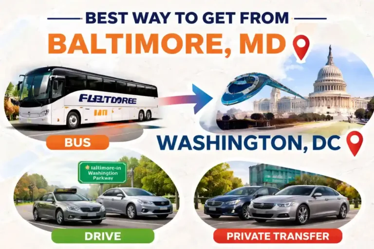 Baltimore to DC Transportation | Private Car & Limo Service