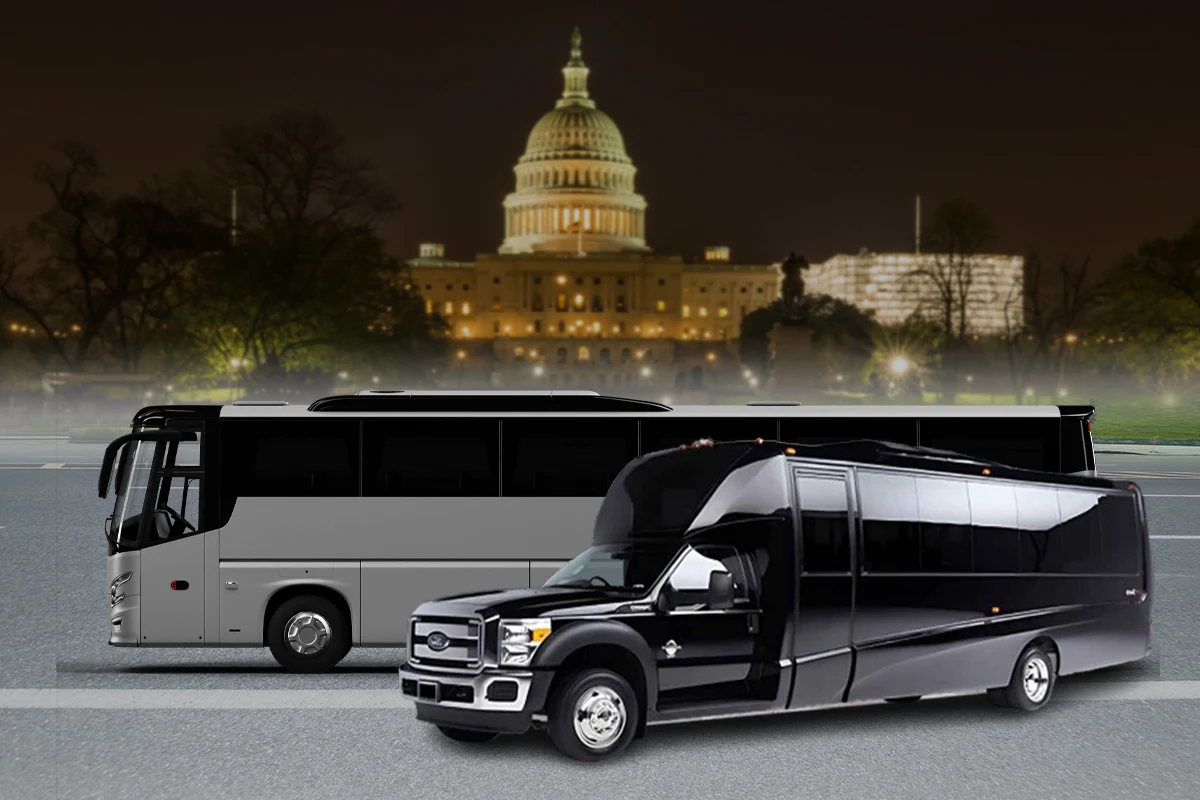 How to rent a mini bus for group travel in Washington DC