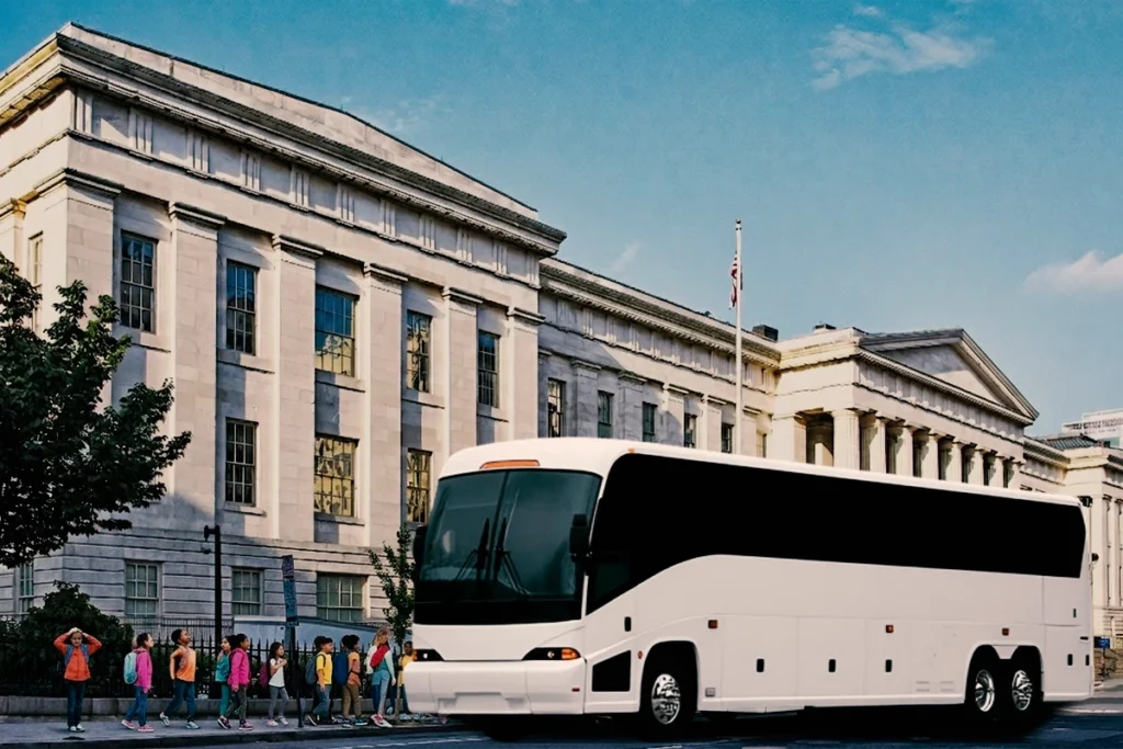 School Field Trip Bus Rentals in Washington DC