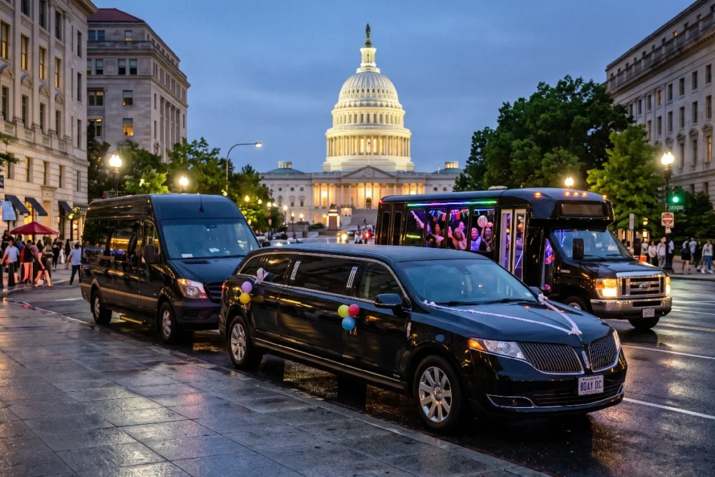 Limo for Birthday Parties in Washington DC _ Book Now