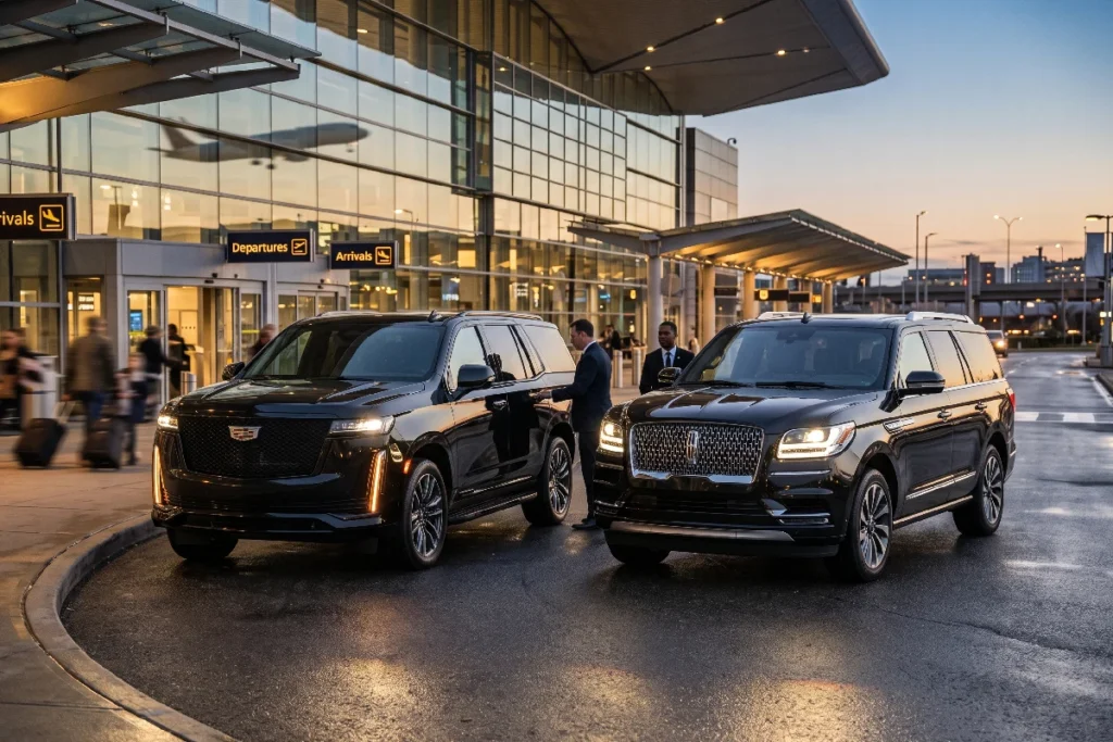 Round Trip Black Car Transportation