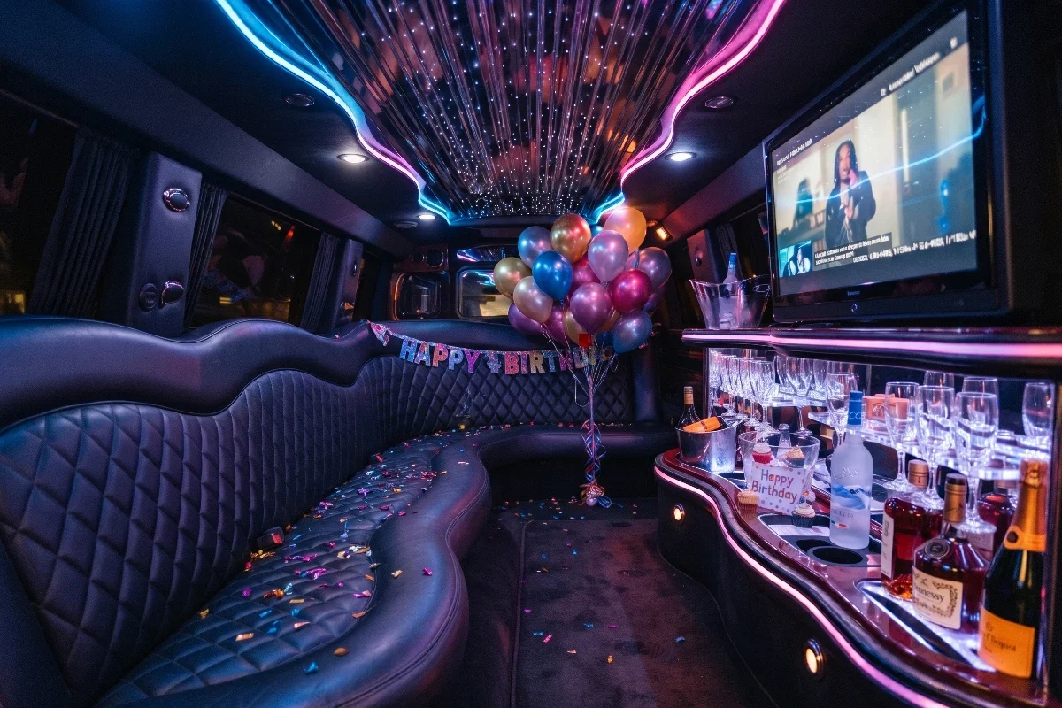 What Amenities Come with a Birthday Limo_