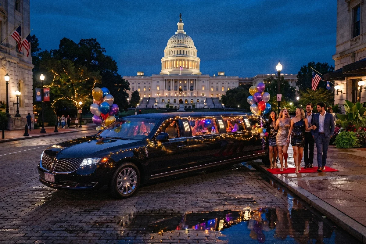 Why Book a Limo Service for Birthday Party in DC_